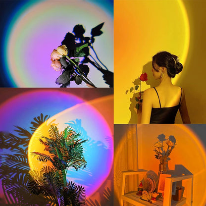 16 Colors Changing Sunset Projection Lamp with Remote