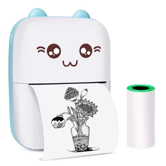 Mini bluetooth thermal label Printer
