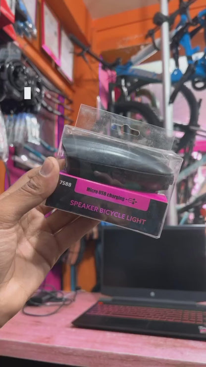 Bicycle Bike LED Headlight and Horn