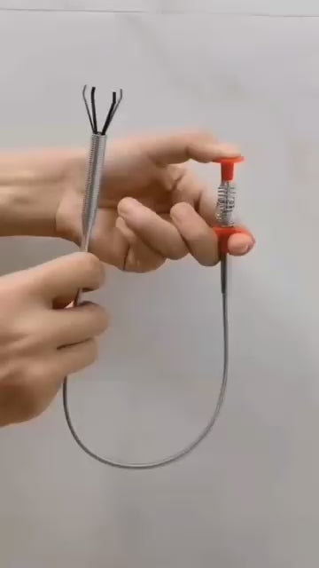 Drain Cleaner Wire Stick Stainless Steel