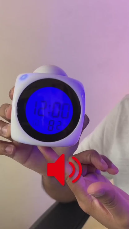 Digital LCD Display Alarm Clock
