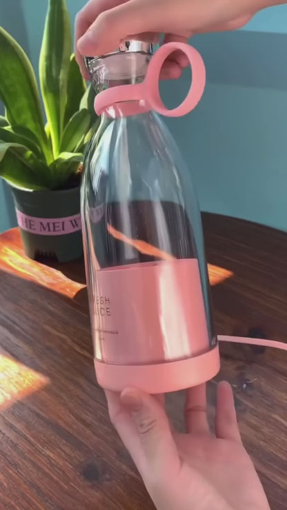 Electric Portable Mini Juicer Bottle (420ml)