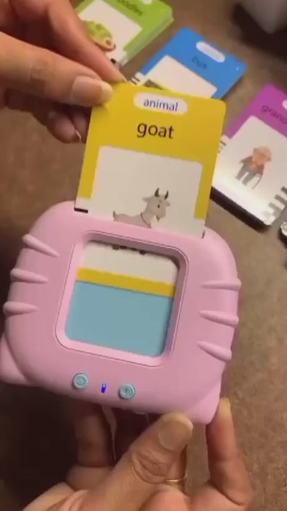 Talking Flash Cards Educational Learning Toys for 2 to 6 Years Old Boys & Girls