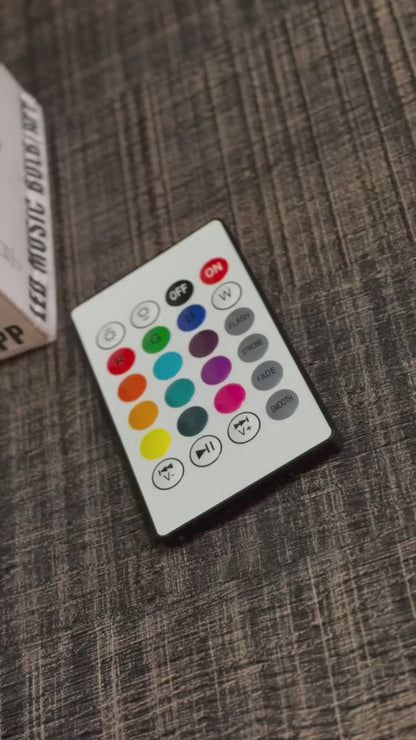 LED Music Bluetooth Light Bulb