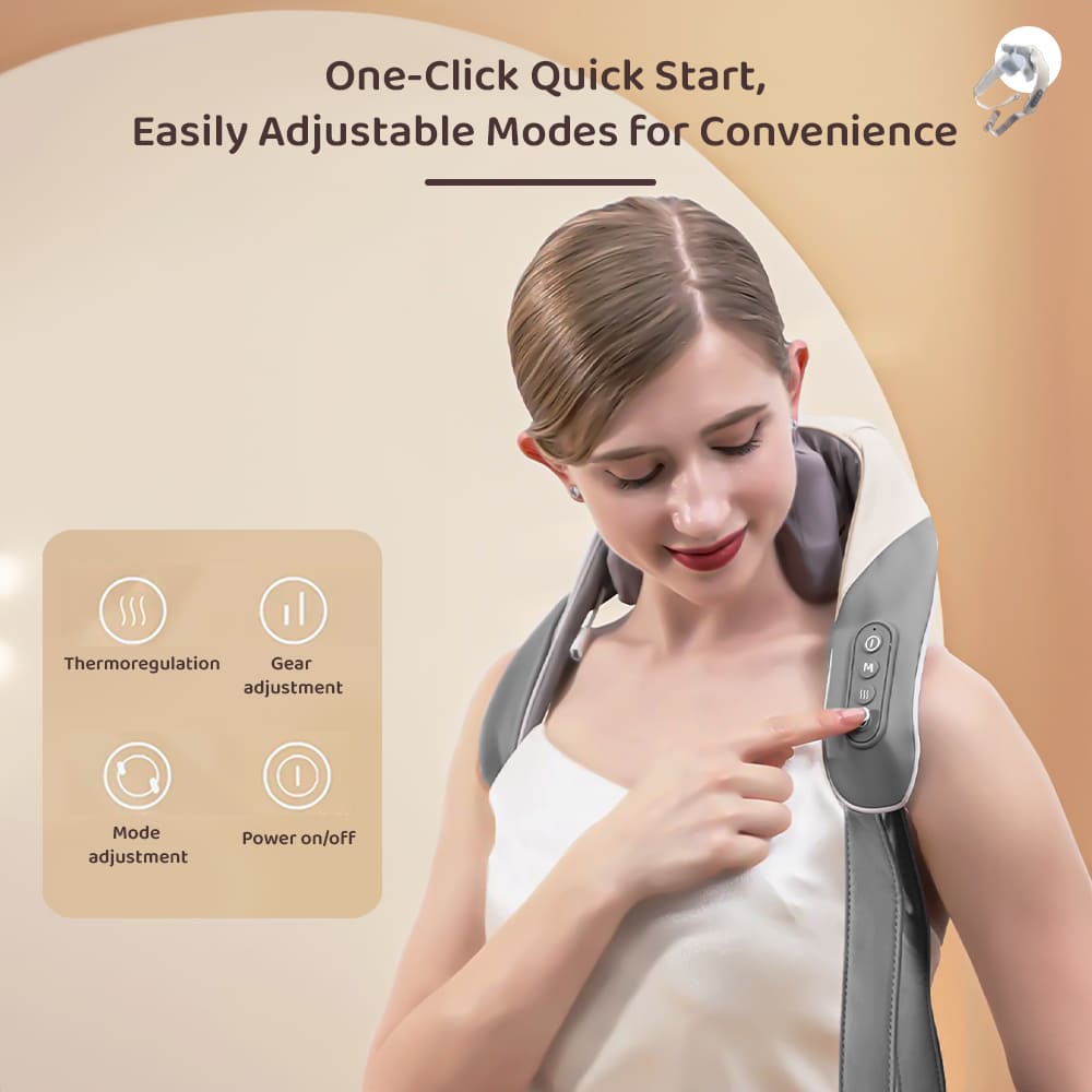 Neck and Back Massager